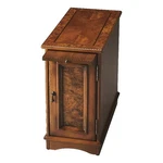 Beaumont Lane Veneer Wood Olive Ash Chairside Chest Rectangular Adjustable Sh.... Fixed Price $526.99.