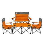 Northroad Folding Camping Chair Set Of 4, Portable Onesize, Orange. Fixed Price $180.29.