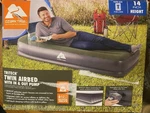 Ozark Trail 14" Air Mattress With & Out Pump, Twin. Fixed Price $23.99.