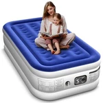 Xsleep Twin Air Mattress With Built Pump Luxurious Comfort 16" Raised Inflata. Fixed Price $216.99.