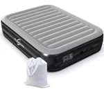 Tinsun 80" 60" 18" Queen Size Air Mattress With Built Pump Model: JS-HE-009T. Fixed Price $53.00.