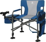 Ever Advanced Fishing Chair With Rod Holder And Cooler, All Terrain Ice. Fixed Price $133.00.