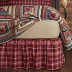 Vhc Brands Braxton 29192 Bed Skirt, King. Fixed Price $113.63.