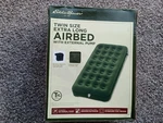 Eddie Bauer Twin Size Insta-bed Air Mattress & Pump. Fixed Price $55.00.
