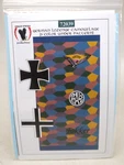 Eagle Strike - German Lozenge Camouflage 15 Color Under Pattern #72039. Fixed Price $9.99.