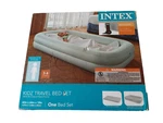 Intex - Kidz Travel Bed With Hand Pump Beige 42 66 10. Fixed Price $47.49.