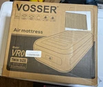 Vosser Twin Air Mattress VR06 80X39X18IN 330LBS,18"HIGH, Built Pump.free Ship. Fixed Price $69.99.