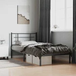 Metal Frame With Headboard Mattress Foundation Bedroom Furniture Vidaxl. Fixed Price $94.99.
