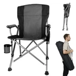 Anmiro Folding Camping Chair With Cup Holder And 35.5*22.9*22.9IN, Grey. Fixed Price $71.99.
