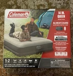 Coleman 90534E Alwayzaire Tough Guard Mattress Queen 14" With Rechargeable. Fixed Price $65.00.