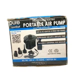 Pure Comfort Rechargeable Electric Portable Air Pump Ac/dc 120V 60HZ Motor 6V. Fixed Price $28.88.