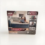 Intex Dura-beam Deluxe Queen Airbed 18IN Headboard Built-in Pump Inflatable. Fixed Price $43.61.