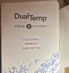 Sleep Number Dualtemp King Mattress Pad Gray Polyester Spandex Synthetic Fill. Fixed Price $750.00.