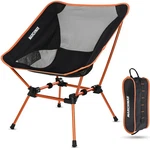 Marchway Ultralight Folding Camping Chair, Portable, Compact, Orange. Fixed Price $45.09.