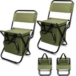 Jerify Pcs Fishing Chair With 13.8 X 11 22.8 Inches, Green. Fixed Price $65.68.