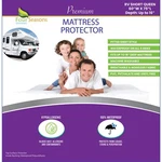 Rv Short Queen Waterproof Mattress Protector (60" WX75 L) - Fitted Sheet Style. Fixed Price $40.99.