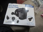 Intex 110-120 Volt Ac Quick-fill High Output Electric Pump 66629T + Flex Hose. Fixed Price $10.99.