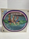 1994 Intex Gator Ride On The Wet Set #58562 84" 53". Fixed Price $115.00.