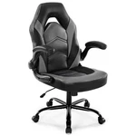 Dumos Ergonomic Computer Gaming Chair 19.7"D X 20"W 45.8"H, Black And Gray. Fixed Price $103.64.
