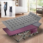 Mophoto Portable Folding Rollaway Guest Cot Sleeping Bed Military & Mattress. Fixed Price $69.00.