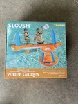 Joyin Sloosh Inflatable Pool Float Set Volleyball Basketball Orange/blue New. Fixed Price $49.99.