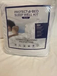 New Sleep Well Kit Plus Ultimate Bedding Protection 3 Piece King. Fixed Price $19.99.