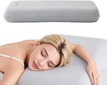 Dual Core Deep Pillow, Grey, Queen Size Memory Foam, Ideal For Side Sleepe. Fixed Price $143.99.