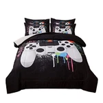 Akkialla Gamer Bedding Sets Boys, Queen Size 3-PIECE Gaming Comforter. Fixed Price $60.59.