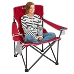 Kingcamp Camping Chair, Portable Folding Oversized, Light Red. Fixed Price $105.29.