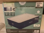 Bestway 67631E Tritech Inflatable Airbed With Pump, Size Queen - Gray. Fixed Price $125.00.