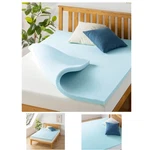 Plush 1.5 Inch King Size Memory Foam Topper With Gel Infusion For Cool Sleep. Fixed Price $76.78.