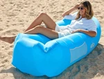 Wekapo Inflatable Lounger Air Sofa Couch Hammock Portable Water Proof Blue. Fixed Price $29.99.
