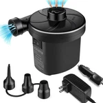 12V Electric Air Pump For Inflatables Mattress Pool Raft Bed, Boat, Fast Us. Fixed Price $9.99.
