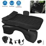 Inflatable Travel Car Air Mattress Back Seat Bed And Rest W/pillows Pump Bag. Fixed Price $36.98.