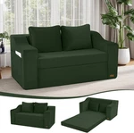 Convertible Sofa Bed, Pull Out Loveseat Sleeper Couch For Bedroom Living. Fixed Price $195.99.
