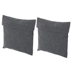 Patikil 7"X7" Reusable Snack Sandwich Bag, 2 Pack Hook One Size, Gray. Fixed Price $25.28.
