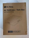 Mr.young Twin Size Air Mattress With Built-in Pump Up To 650LB (new Sealed). Fixed Price $50.95.