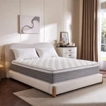 12" Queen Hybrid Mattress - Comfort Foam & Pocket Coil, Medium Firm, Cooling. Fixed Price $293.99.