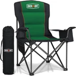 Overmont Oversized Folding Camping Chair - 450LBS Support With 1PC, Green. Fixed Price $101.94.