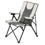 Vevor Heated Camping Chair, Settings, 22.83 X 32.67 In, Beige Gray. Fixed Price $105.35.