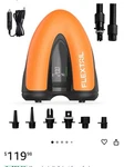 Flextailgear Max Sup Pump Lite Electric Air - 12V Dual Inflate & Deflate,. Fixed Price $30.00.