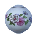 Vtg Floral Porcelain Ceramic Ball Bed Post Finial Sphere Replacement No Hardware. Fixed Price $10.95.