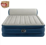 Queen 18" Blow Up Mattress Inflatable Headboard Colchon Inflable. Fixed Price $127.88.