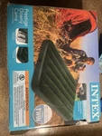Intex Prestige Downy Airbed Kit With Hand Held Battery Pump, Twin 66967E. Fixed Price $25.00.