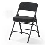 Boosden Thick Padded Folding Chairs, Metal Frame With Fabric Seat & Back, Hea.... Fixed Price $137.53.