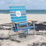 Tommy Bahama 4-POSITION Extended Seat Height Beach Chair SC602TBBP-2466B-1. Fixed Price $88.02.