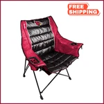 Arizona Cardinals Kijaro Quilted Club Pro Chair Folding Camp 400LB. Fixed Price $144.98.