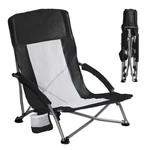 Dumos Low Camping Beach Chair, Lightweight 25.79*22.24*27.36INCH, Black. Fixed Price $49.99.