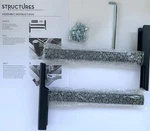 Bed Headboard Brackets Adjustable Base Structures Heavyweight Nib Complete New. Fixed Price $24.97.