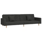 2-SEATER Sofa Bed With Two Pillows Loveseat Couch Furniture Fabric Vidaxl. Fixed Price $242.99.